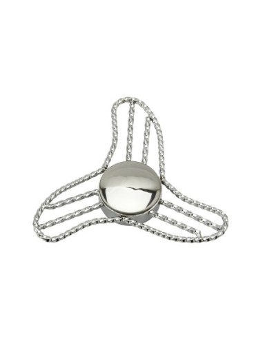 Boom Ring Twisted Knock-Off T/Less Chrome.